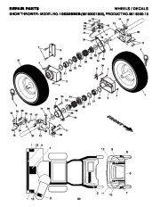 Husqvarna 10530SBEB Snow Blower Owners Manual, 2006 page 30