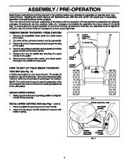 Husqvarna 10530SBEB Snow Blower Owners Manual, 2006 page 5