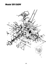 MTD White Outdoor SB1350W Snow Blower Owners Manual page 22