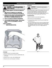 MTD Yard Man 769-03412 Electric Snow Blower Owners Manual page 12