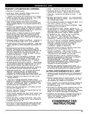 MTD Yard Man 769-03412 Electric Snow Blower Owners Manual page 19