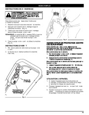 MTD Yard Man 769-03412 Electric Snow Blower Owners Manual page 23