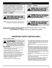 MTD Yard Man 769-03412 Electric Snow Blower Owners Manual page 3