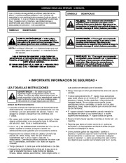 MTD Yard Man 769-03412 Electric Snow Blower Owners Manual page 31