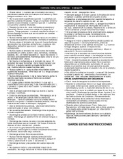 MTD Yard Man 769-03412 Electric Snow Blower Owners Manual page 33
