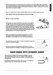 Husqvarna 315 320 Electric Chainsaw Owners Manual page 10