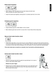 Husqvarna 315 320 Electric Chainsaw Owners Manual page 12