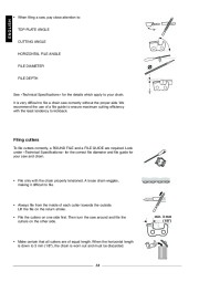 Husqvarna 315 320 Electric Chainsaw Owners Manual page 19