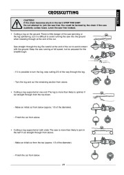 Husqvarna 315 320 Electric Chainsaw Owners Manual page 20