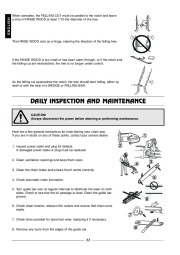 Husqvarna 315 320 Electric Chainsaw Owners Manual page 23