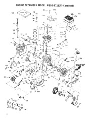 Toro 38052 521 Snowthrower Parts Catalog, 1984 page 12