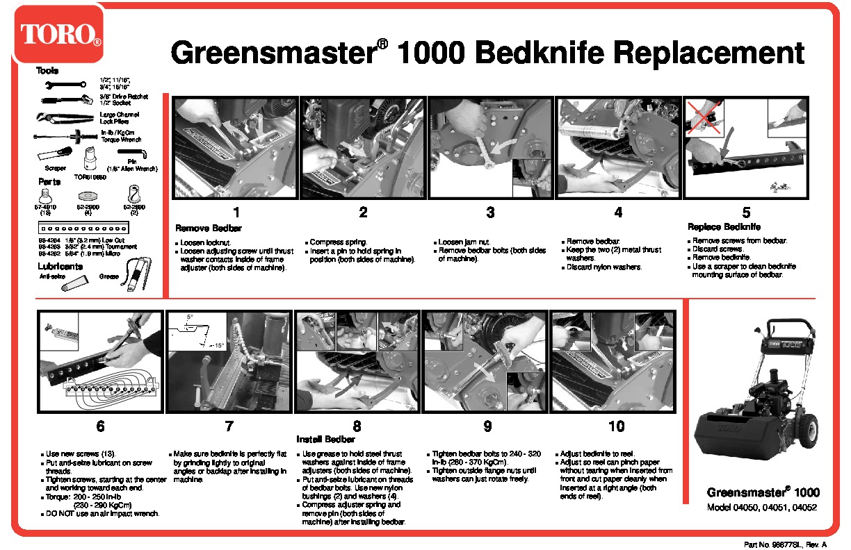 toro-tools-greensmaster-1000-bedknife-replacement-owners-manual