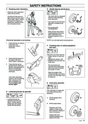 Husqvarna 340 345 350 Chainsaw Owners Manual, 1995,1996,1997,1998,1999,2000,2001 page 15