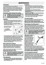 Husqvarna 340 345 350 Chainsaw Owners Manual, 1995,1996,1997,1998,1999,2000,2001 page 29