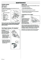 Husqvarna 340 345 350 Chainsaw Owners Manual, 1995,1996,1997,1998,1999,2000,2001 page 32