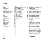 STIHL Owners Manual page 3