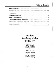 Simplicity 5 55 7 55 1691411 6137 1691413 13781 1691414 2000 Snow Blower Parts Manual page 3
