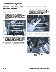 Toro 38062 Toro 622 38062 Snowthrower Drive Systems, 1999 page 48