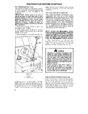 Toro 38035 3521 Snowthrower Owners Manual, 1987 page 8