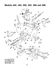 MTD 310-440 450 550 552 586 588 000 Snow Blower Owners Manual page 26