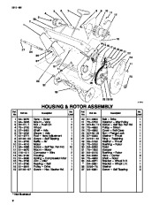 Toro 38005 1200 Power Curve Snowthrower Parts Catalog, 1997, 1998, 1999 page 2