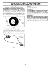 Poulan Pro Owners Manual, 2009 page 18