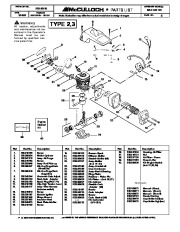 McCulloch Owners Manual page 6