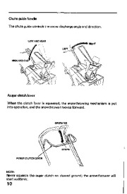 Honda HS621 Snow Blower Owners Manual page 11