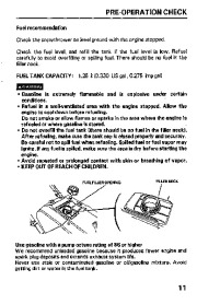 Honda HS621 Snow Blower Owners Manual page 12