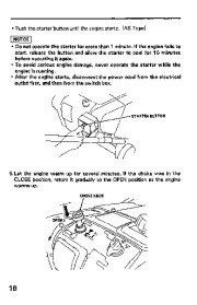 Honda HS621 Snow Blower Owners Manual page 17