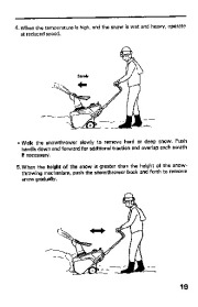 Honda HS621 Snow Blower Owners Manual page 20