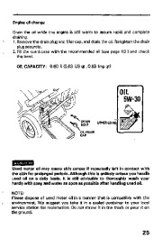 Honda HS621 Snow Blower Owners Manual page 26