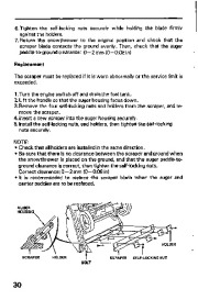 Honda HS621 Snow Blower Owners Manual page 31