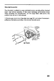 Honda HS621 Snow Blower Owners Manual page 34