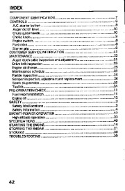 Honda HS621 Snow Blower Owners Manual page 43