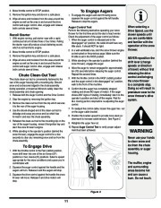 MTD C D Style Snow Blower Owners Manual page 11