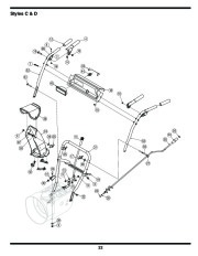 MTD C D Style Snow Blower Owners Manual page 22