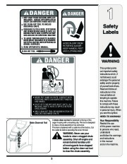 MTD C D Style Snow Blower Owners Manual page 3