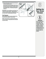 MTD C D Style Snow Blower Owners Manual page 7