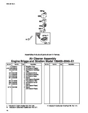 Toro 62925 5.5 hp Lawn Vacuum Parts Catalog, 2002 page 14