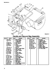 Toro 62925 5.5 hp Lawn Vacuum Parts Catalog, 2002 page 8