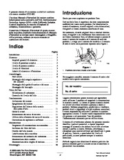Toro 62925 206cc OHV Vacuum Blower Manuale Utente, 2003, 2004, 2005 page 2