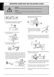 Husqvarna 317EL 321EL Chainsaw Owners Manual, 2004,2005,2006 page 10