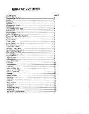 Simplicity 551M 551E 1692320 1692321 Snow Blower Owners Manual page 2