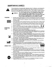 Simplicity 551M 551E 1692320 1692321 Snow Blower Owners Manual page 3