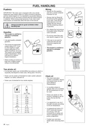 Husqvarna 288XP Lite Chainsaw Owners Manual, 2001,2002,2003,2004,2005,2006,2007,2008,2009,2010 page 26