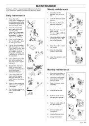 Husqvarna 288XP Lite Chainsaw Owners Manual, 2001,2002,2003,2004,2005,2006,2007,2008,2009,2010 page 33