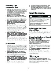 Toro 38360 Toro Power Shovel Plus Owners Manual, 2005 page 7