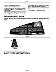 Toro 51598 Ultra 225 Blower/Vacuum Owners Manual, 2005, 2006, 2007 page 2