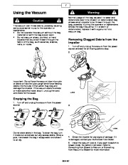 Toro 51598 Ultra 225 Blower/Vacuum Owners Manual, 2005, 2006, 2007 page 7